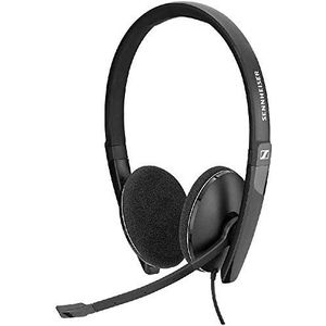 Sennheiser PC 3.2 Chat, noise cancelling microphone, casual gaming lightweight, high comfort, minimalistic design, call control, foldable mic - 3.5mm jack, 3 pole connectivity, Eén maat, meerkleurig