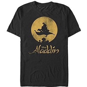 Disney Aladdin - New World Unisex Crew neck T-Shirt Black 2XL