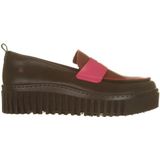 Art 1530 Brighton, platform voor dames, zwart-fuchsia, 36 EU, Zwart fuchsia, 36 EU