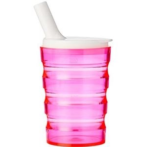 Performance Health Sure Grip 200 ml Non-Spill Pink Cup met Klein Deksel Aperture