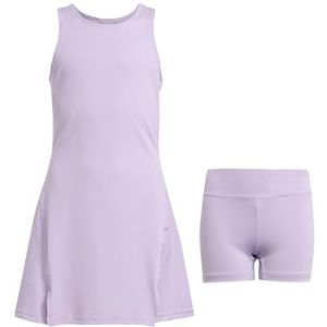 adidas Meisjes GIRLS CLUB TENNIS DRESS, Powder Plum, 14-15 Years