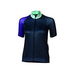 XLC dames race tricot, donkerblauw/wit/rood, S