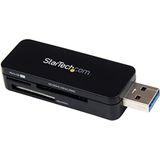 StarTech.com Externe USB 3.0 kaartlezer - MultiCard geheugenkaartlezer (SD, MMC, SDHC, CF, Mini-/ Micro-SD) - kaartlezer