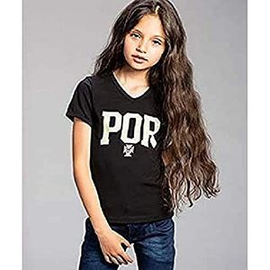 FPF PORTS010205JXS T-shirt, zwart, XS meisjes