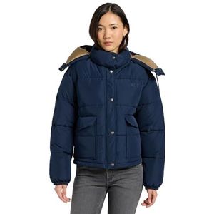 Lee - Damesdonsjas - Rivet Navy - Casual Pasvorm - Waterafstotend