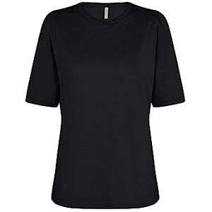 SOYACONCEPT Women's SC-Derby 19 T-shirt voor dames, zwart, medium, zwart, M