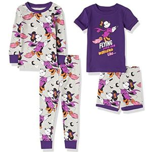 Amazon Essentials Disney | Marvel | Star Wars peutermeisjespyjamaset (eerder gespot zebra), Minnie/Halloween, 2T