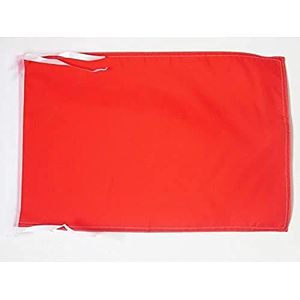 Race officier rood Vlag 45x30 cm koorden - Racing SMALL vlaggen 30 x 45 cm - Banner 18x12 in Hoge kwaliteit - AZ FLAG