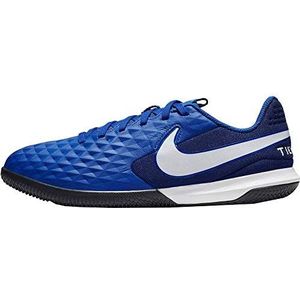 NIKE Jr. Tiempo Legend 8 Academy IC, voetbalschoenen, uniseks, volwassenen, Meerkleurig Hyper Royal White/Deep Royal Blue 414, 28 EU