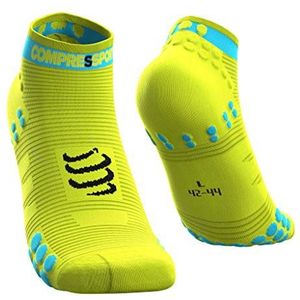 COMPRESSPORT Pro Racing Socks V3.0 Run Low Hardloopsokken voor volwassenen, uniseks