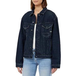 G-STAR RAW Oversized denim damesjack, Blauw (D23643-D317-G114 gedragen in kingfisher), S