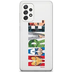 ERT GROUP mobiel telefoonhoesje voor Samsung A52 5G / A52 LTE 4G / A52S 5G origineel en officieel erkend Marvel patroon 011 aangepast aan de vorm van de mobiele telefoon, gedeeltelijk bedrukt