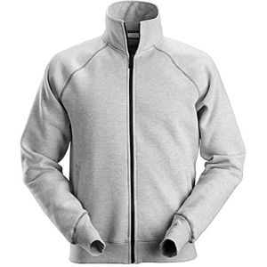 Snickers Workwear Sweatshirt met ritssluiting, volledig grijs, maat XXXL, niet te gebruiken, uniseks, volwassenen