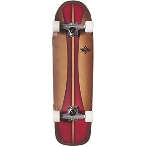 Dusters Grind Skateboard Compleet Uniseks Volwassenen, Brown Kryptonics, 30,75 inch