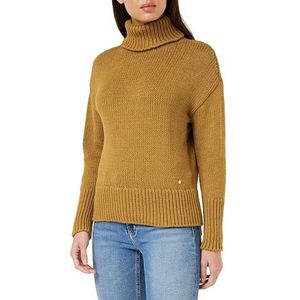 MUSTANG dames Style Carla Turtleneck Trui Brons Mist 6298