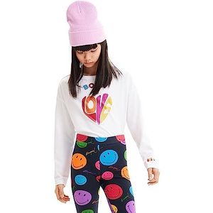 Desigual Meisjes Ts_Jamie Shirt, wit, 14 Jaar
