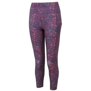 Ronhill Hardlopen, Wmn's Tech Crop Tight, Damson Raindrops, 8