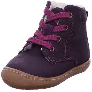 Däumling Saski enkellaarzen voor jongens en meisjes, country aubergine, 19 EU, Country Aubergine