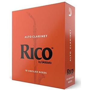 Rico by D'Addario Alto Klarinet Rieten, Sterkte 2, 10-pack