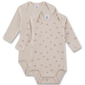 Sanetta Rompertje/body  beige / donkerbeige