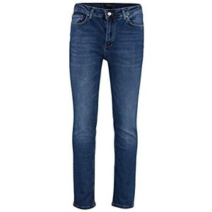Trendyol Mannelijke normale taille rechte pijpen slanke jeans, marineblauw, 38