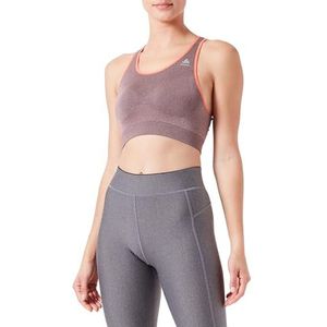 Odlo Seamless Medium Ceramicool Sportbeha voor dames, oranje, XL