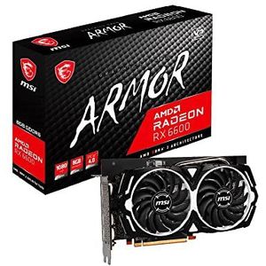 MSI Radeon RX 6600 Armor 8G V1 (8GB GDDR6/PCI Express 4.0/2491MHz/14000MHz)