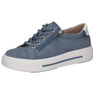 Caprice Dames 9-23351-43 sneakers, LT.Blue Suede, 38 EU, Lt Blue Suède., 38 EU