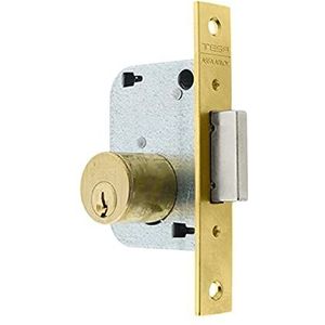 Tesa Assa Abloy 200150HL insteekslot voor houten deuren brons (messing), ingang 50 mm 2001