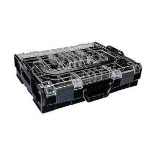 L-BOXX Gereedschapskoffer 102 zwart/antraciet (deksel transp.)