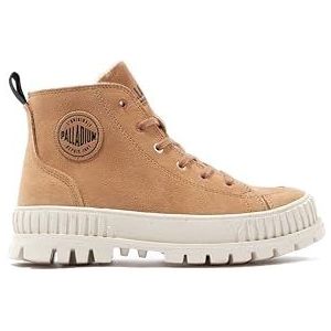 Palladium - PALLASHOCK ZIP WARM - Enkellaarsjes - Dear Brown
