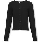 KIDS ONLY - KOGNATASCHA LS O-NECK CARD CP KNT NOOS - Vest - Zwart