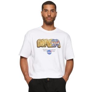 Mister Tee - NASA HQ Oversize Tee - T-shirt - Wit