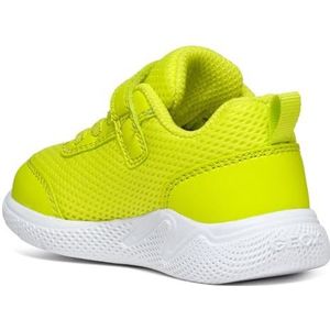 Geox B Sprintye Boy C Sneakers voor jongens, Fluo Green., 22 EU