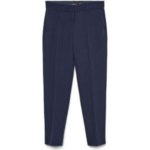 Vero Moda - Vmgloria Mw - Pantalon - Blauw - Fuselé