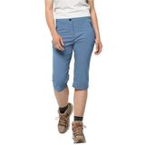 Jack Wolfskin Activate Light broek 3/4 Shorts, elementair blauw, 46 dames, Elementair blauw, 44