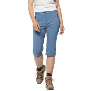 Jack Wolfskin Activate Light broek 3/4 Shorts, elementair blauw, 46 dames, Elementair blauw, 44