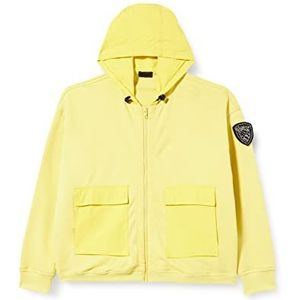 Blauer Open capuchontrui, 200 Iris geel, XL dames
