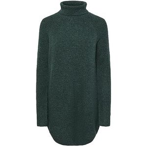 Bestseller A/S Dames Pcellen Ls Long Knit Noos Bc Pullover, Trekking green., XL