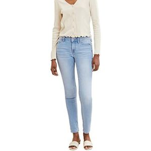 TOM TAILOR Denim Dames Jona extra skinny jeansbroek 1031991, 10125 - Random Bleached Blue Denim, 25W / 34L