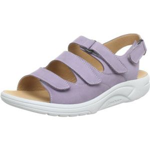 Ganter Dames Active Fabia, brede F-sandalen, Paars Lila 8200, 37 EU