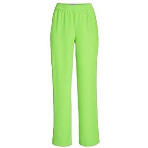JACK & JONES Jjxx Jxpoppy Regular Hw Pant Noos broek voor dames, Green Flash/Detail: geen zakken, S