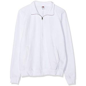 Fruit of the Loom Heren Hoodie Classic Sweat Jacket, 3 Pack, Wit (Wit 30), S
