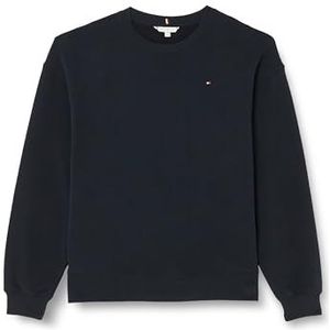 Tommy Hilfiger Dames CRV REG VLAG OP BORST SWTSHRT Desert Sky 48, woestijn hemel, 48