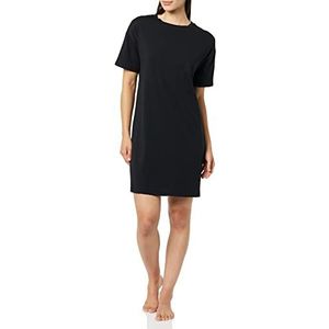 Amazon Essentials Dames gebreide jersey slaap tee nachthemd (verkrijgbaar in grote maten), zwart, 2X