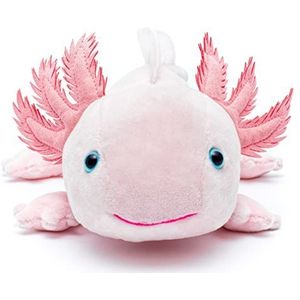 Uni-Toys - Axolotl (roze) - 32 cm (lengte) - pluche waterdier - pluche dier, knuffeldier