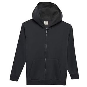 DeFacto Jongens Sweatjack Pullover Sweatshirt en Vest - Stijlvolle Kinderkleding voor Jongens (Antraciet, 8/9 Y), antraciet, 8-9 Jaar