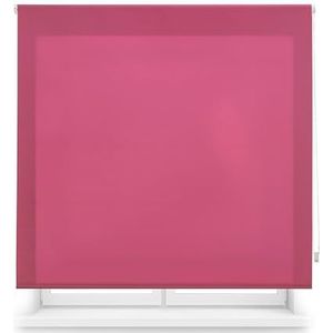 ECOMMERC3 | Transparant rolgordijn op maat, 170 x 175 cm, eenvoudige installatie, stofgrootte 167 x 170 cm, lila