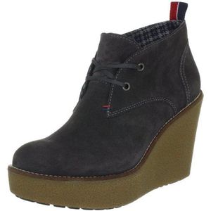 Tommy Hilfiger Dames Winnie 1 laarzen en enkellaarzen FW56814829, Grijs, 42 EU