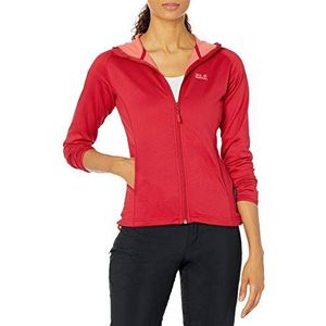 Jack Wolfskin Star Jacket Damesjas, Rood, L